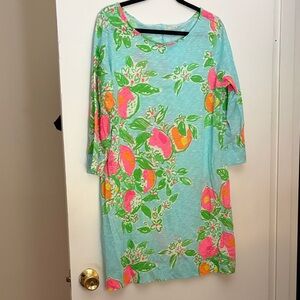 Lilly Pulitzer Light Blue Cotton Dress
